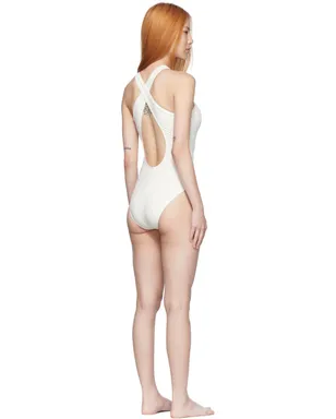 Courrèges SSENSE限定 ナイロン ワンピース スイムウェア - サムネイル3