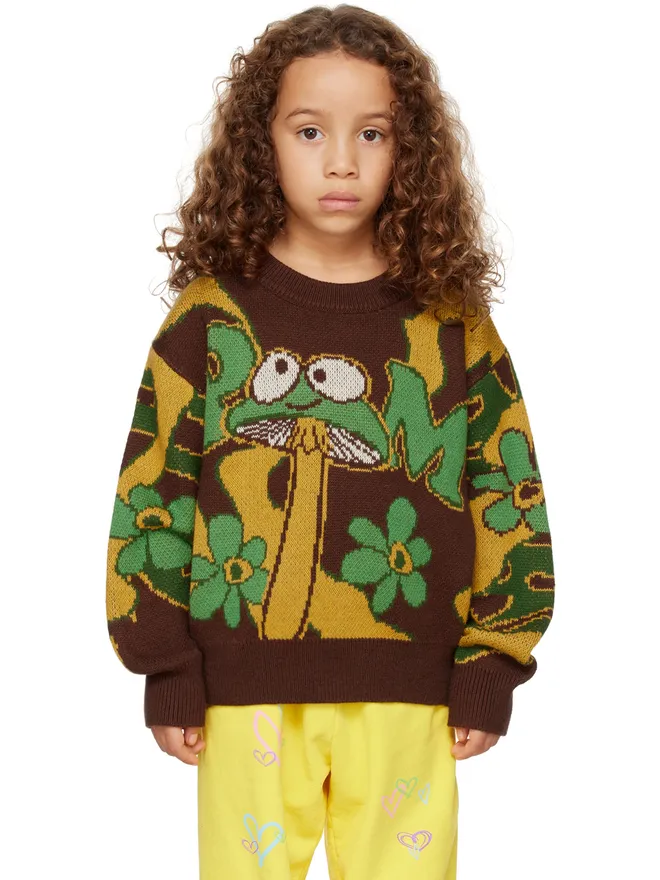 Perks and Mini Perks and Mini キッズ｜SSENSE限定 Shroom セーターの商品画像
