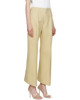 Bottega Veneta カーブド トラウザーズ - サムネイル2