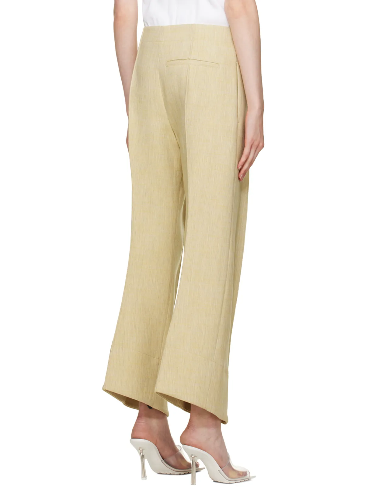 Bottega Veneta カーブド トラウザーズ - 画像3