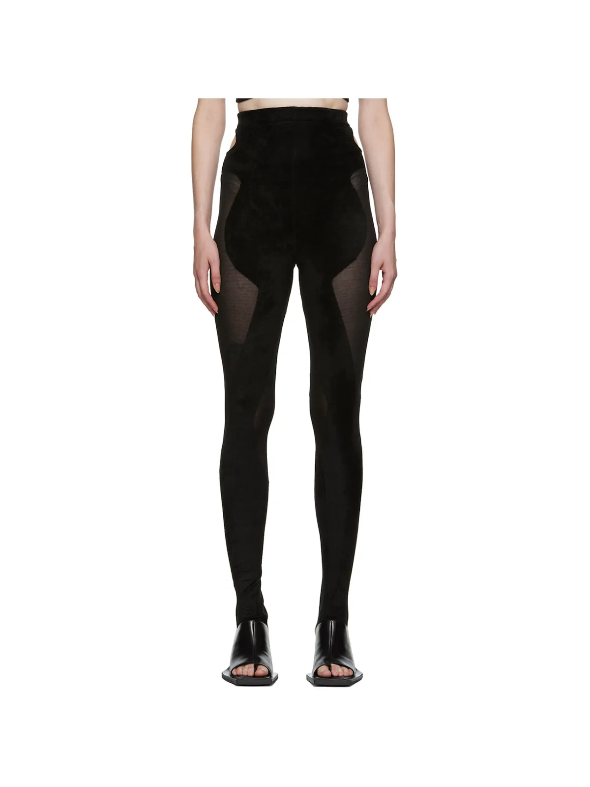 Dion Lee シェニール インターシャ レギンス - 画像1