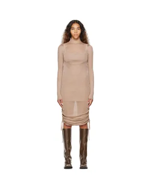 Dion Lee ドレープ ミニドレス - サムネイル1