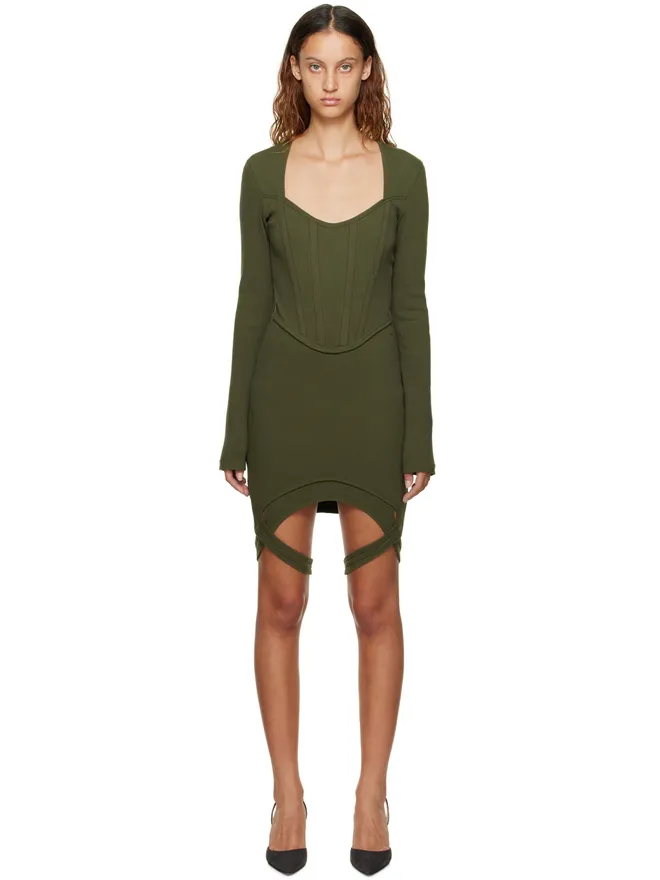 Dion Lee Dion Lee Fin Corset ミニワンピースの商品画像