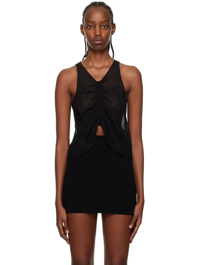 Dion Lee Dion Lee シャーリング タンクトップの商品画像