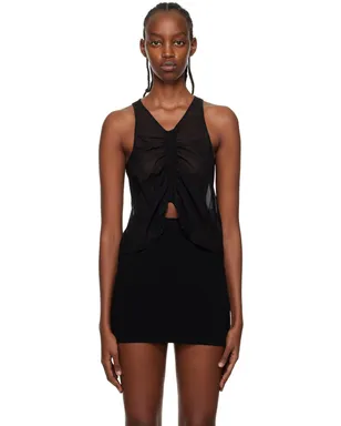 Dion Lee シャーリング タンクトップ - サムネイル1