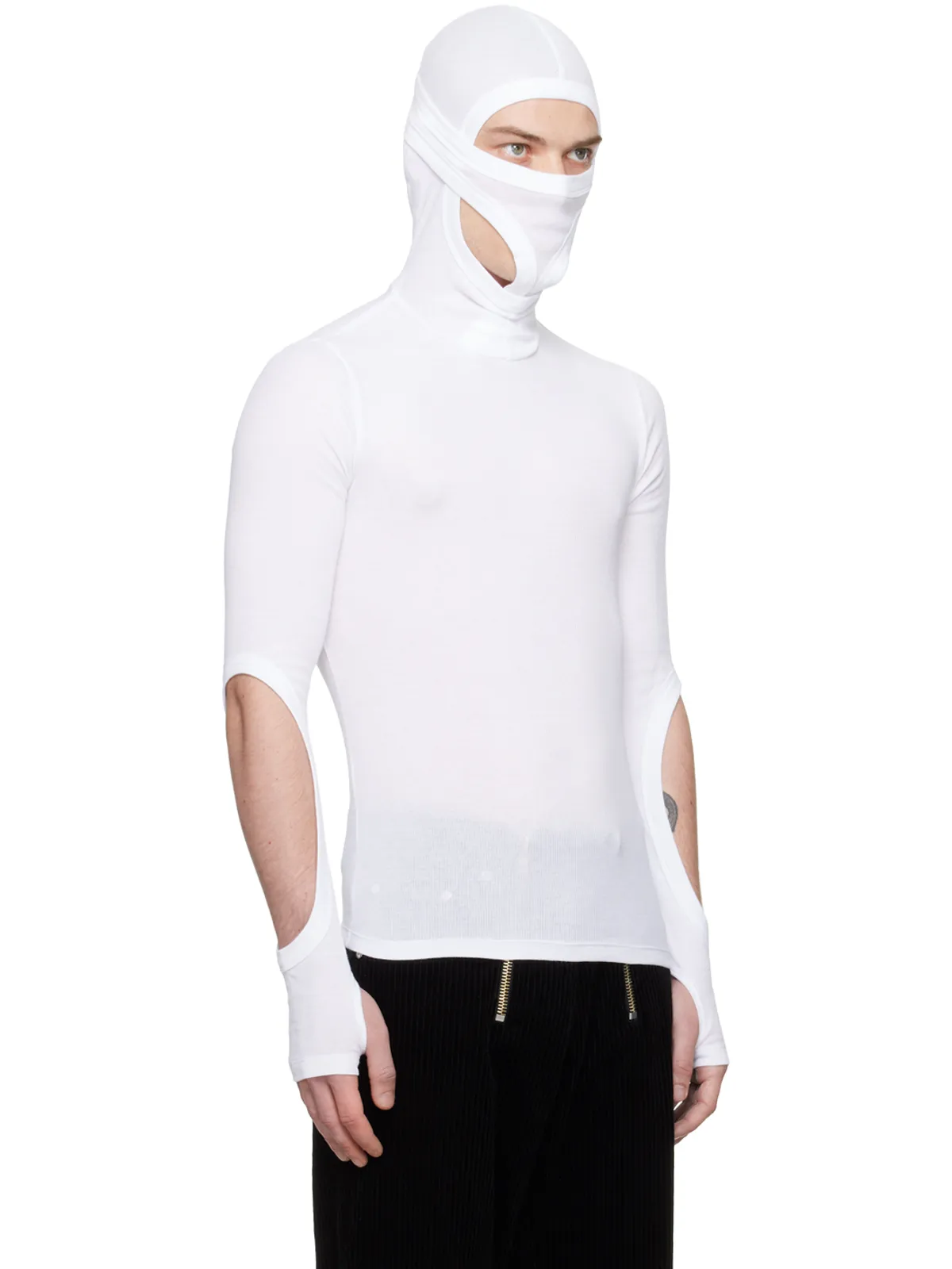 Dion Lee Interlock Mask タートルネック - 画像2