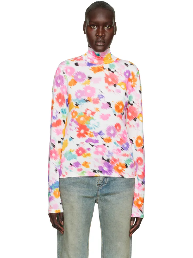 MSGM MSGM プリント タートルネックの商品画像
