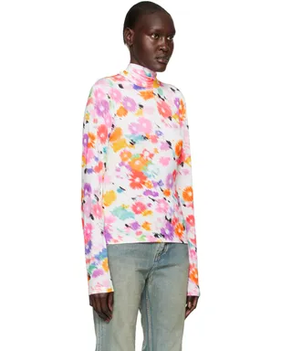 MSGM プリント タートルネック - サムネイル2