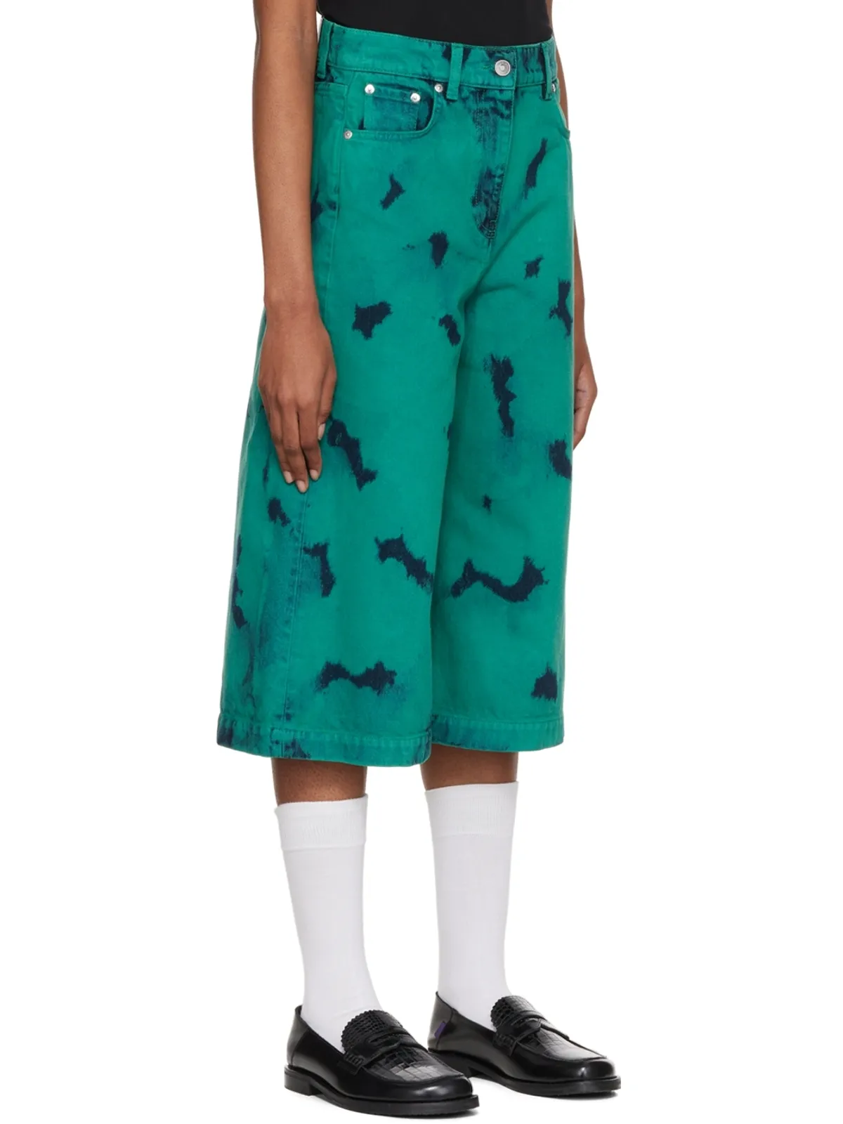 MSGM SSENSE限定 タイダイ ジーンズ - 画像2