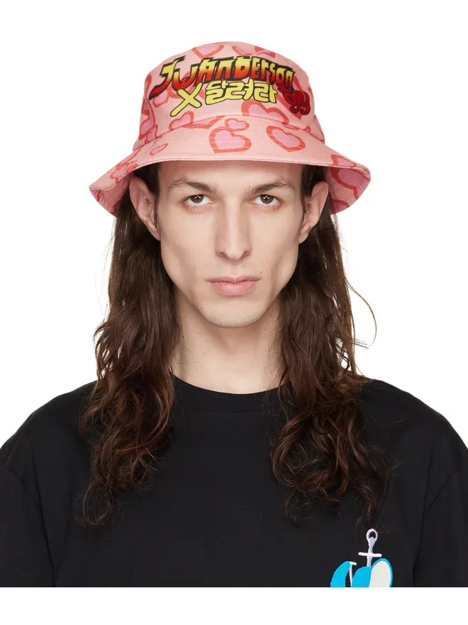 JW Anderson JW Anderson ハート バケットハットの商品画像