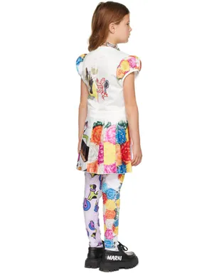 Chopova Lowena キッズ｜SSENSE限定 Bird & Floral ワンピース - サムネイル3