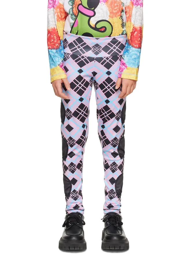 Chopova Lowena Chopova Lowena キッズ｜SSENSE限定 Tartan Tennis Ball レギンスの商品画像