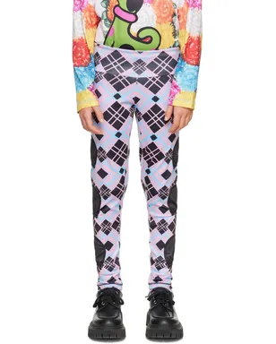 Chopova Lowena キッズ｜SSENSE限定 Tartan Tennis Ball レギンス - サムネイル1
