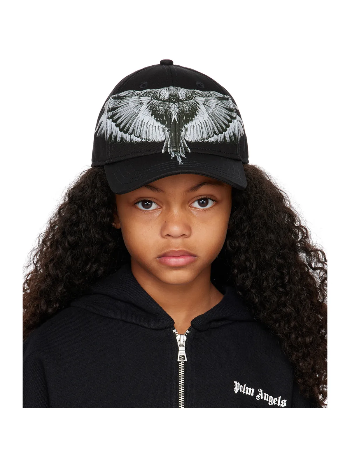 Marcelo Burlon County of Milan キッズ｜ Wings Icon ベースボールキャップ - 画像1