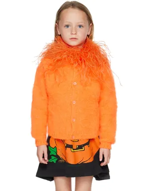 Mimi Wade キッズ｜SSENSE限定 Pumpkin カーディガン - サムネイル1