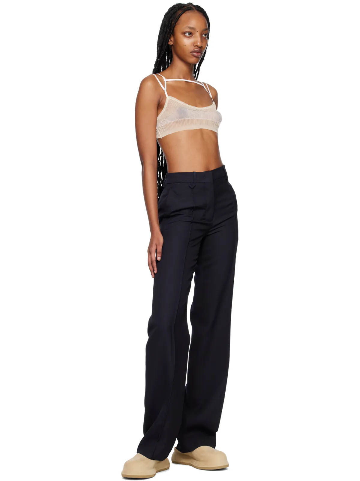 JACQUEMUS Le Papierコレクション ベージュ Le Bandeau Sognu ブラ - 画像4