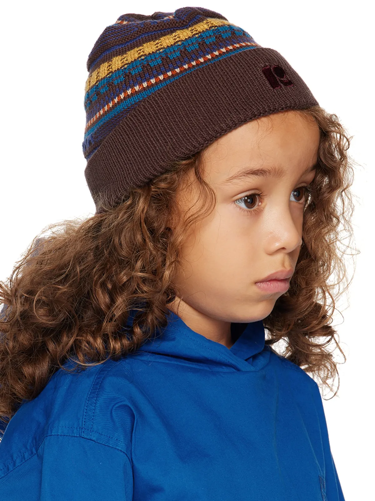 Repose AMS キッズ｜ Graphic Jacquard ビーニー - 画像2