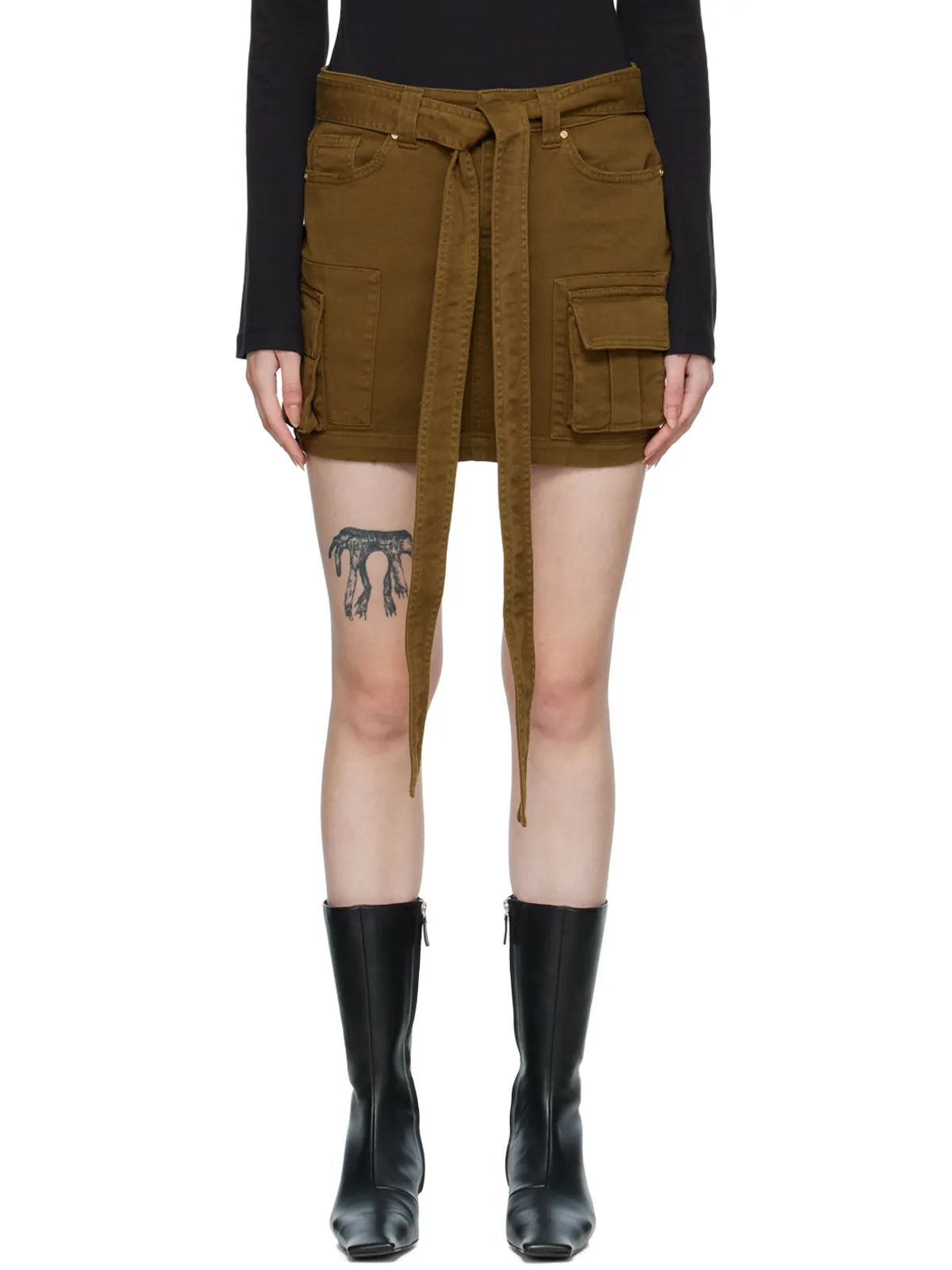 Blumarine カーゴ ミニスカート - 画像1