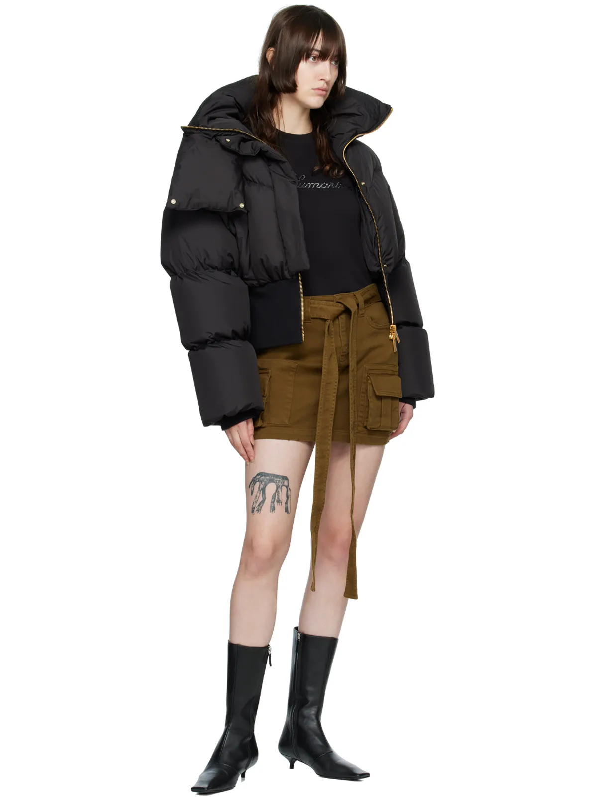 Blumarine カーゴ ミニスカート - 画像4