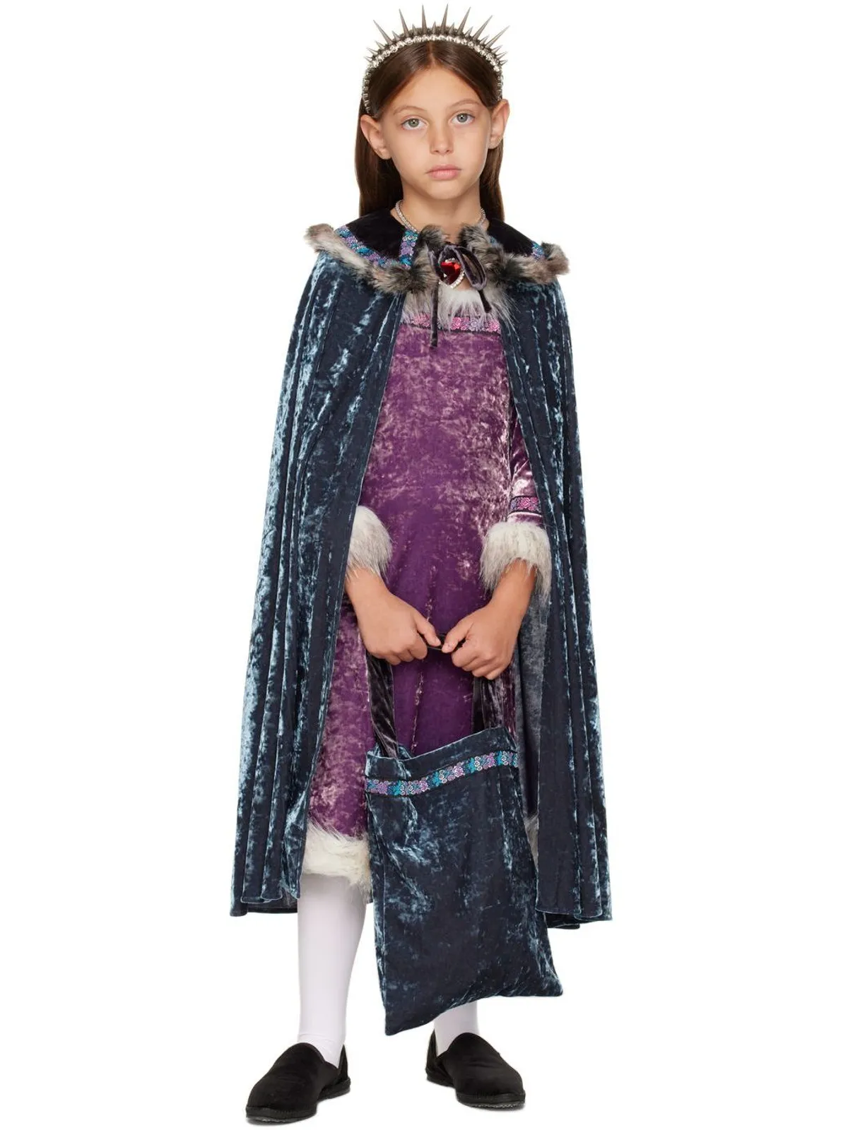 ANNA SUI MINI キッズ｜SSENSE限定 Prince Halloween ケープ - 画像4