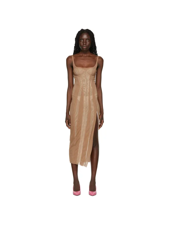 Kathryn Bowen Kathryn Bowen Bustier ミディアムワンピースの商品画像