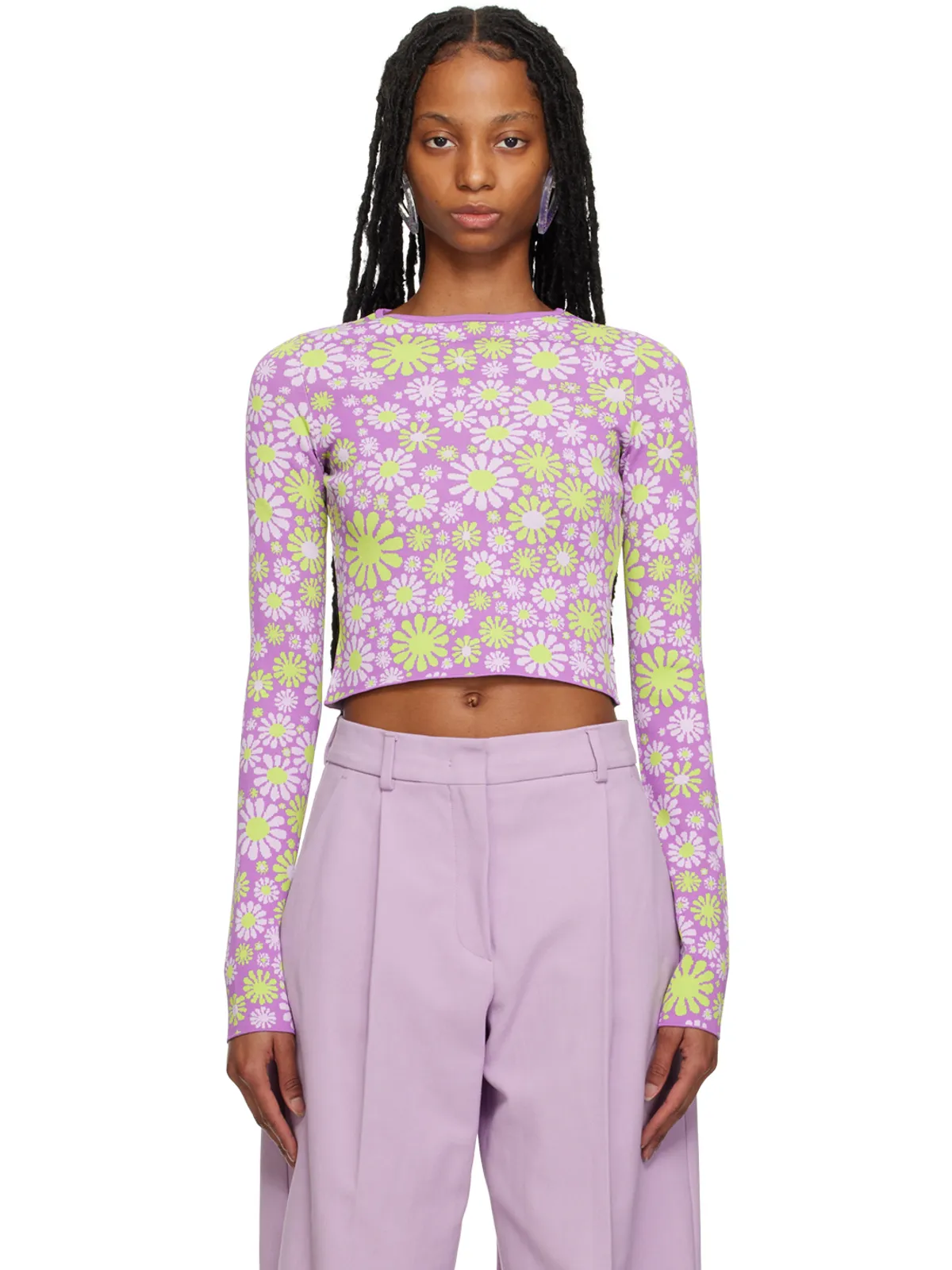 Sportmax Fiorito 長袖トップス - 画像1