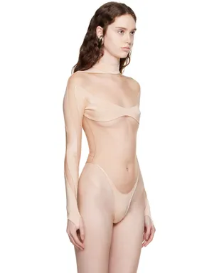 Mugler パネル ボディスーツ - サムネイル4
