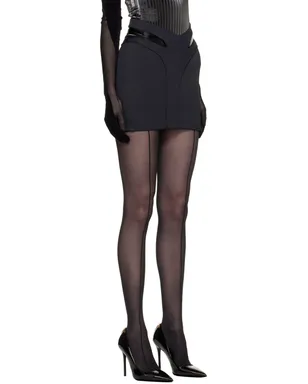Mugler ソング ミニスカート - サムネイル2