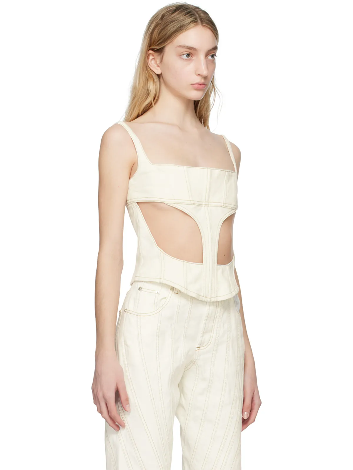 Mugler SSENSE限定 トップス - 画像2