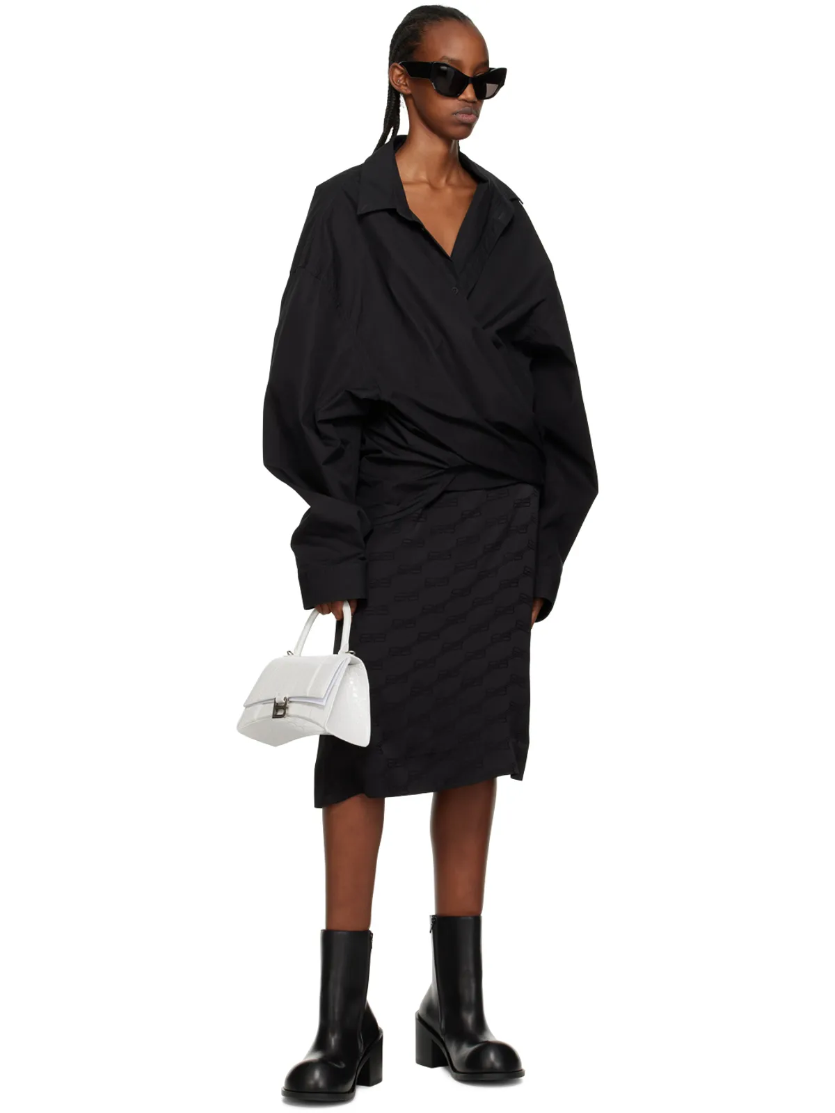 Balenciaga スモール Hourglass バッグ - 画像4