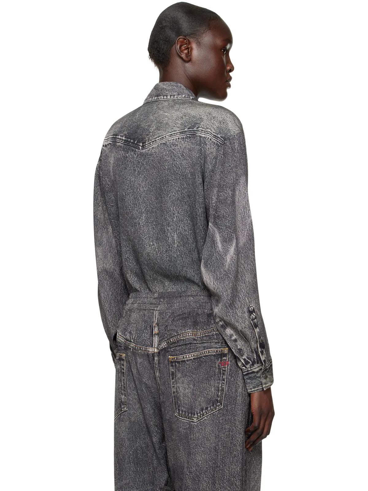 Diesel S-Gils-Dnm シャツ - 画像3