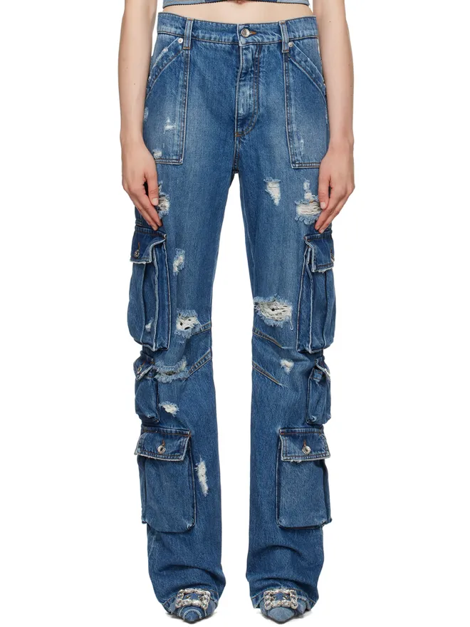 Dolce & Gabbana Dolce & Gabbana ディストレスジーンズの商品画像