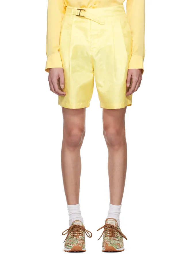KANGHYUK KANGHYUK タック ショートパンツの商品画像