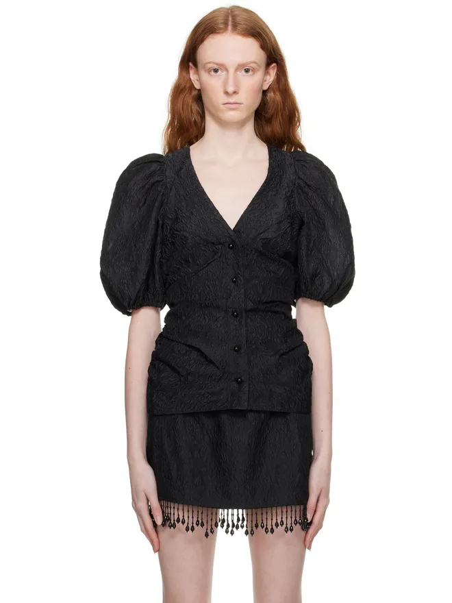 Ganni Ganni フローラル ブラウスの商品画像