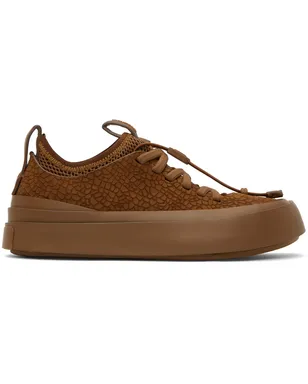 ZEGNA MRBAILEY®エディション ブラウン Triple Stitch スニーカー - サムネイル1