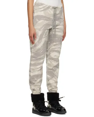 Moncler Genius 4 Moncler HYKEコレクション グレー プリント ラウンジパンツ - サムネイル2