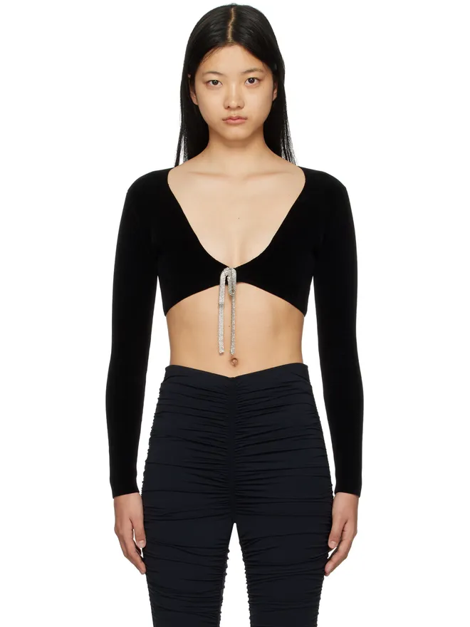 Alexander Wang Alexander Wang クロップド カーディガンの商品画像
