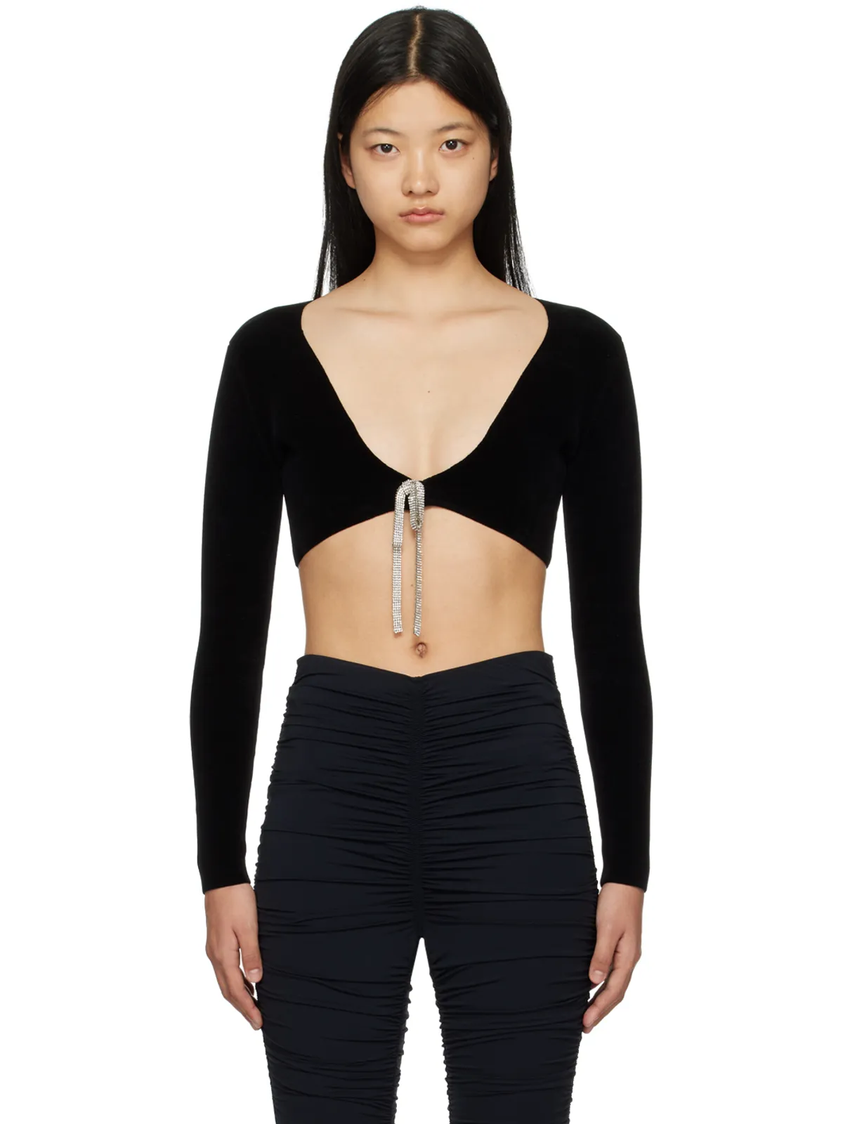 Alexander Wang クロップド カーディガン - 画像1
