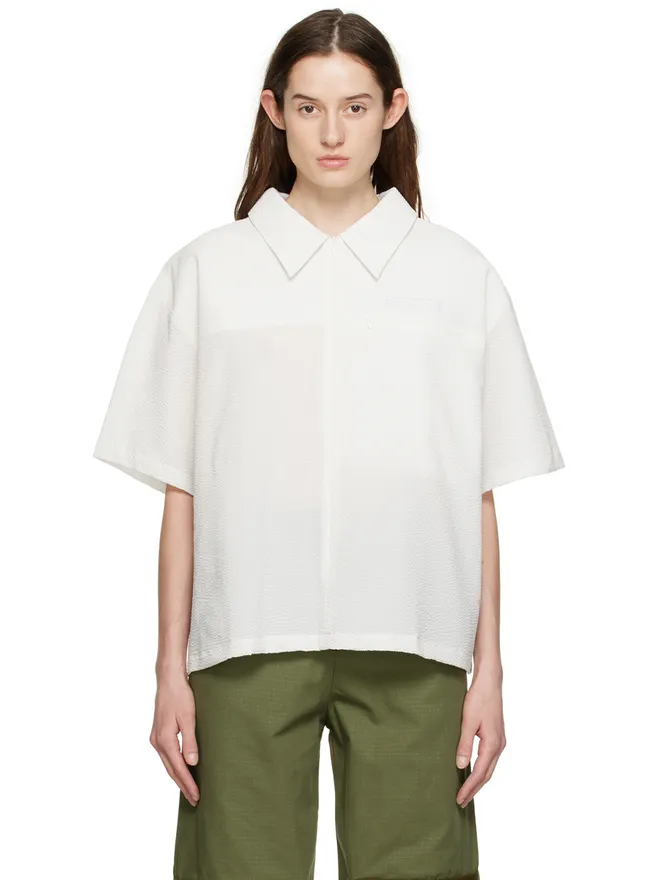 Spencer Badu Spencer Badu ジップポケット シャツの商品画像