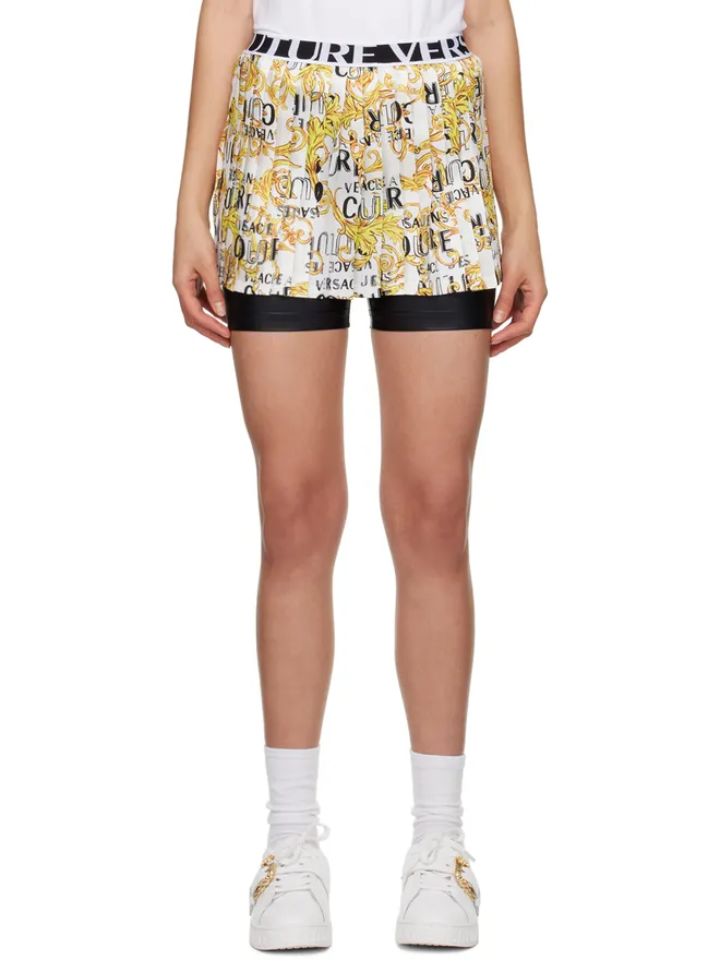 Versace Jeans Couture Versace Jeans Couture プリント ショートパンツの商品画像