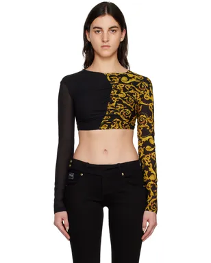 Versace Jeans Couture クロップド ブラウス - サムネイル1
