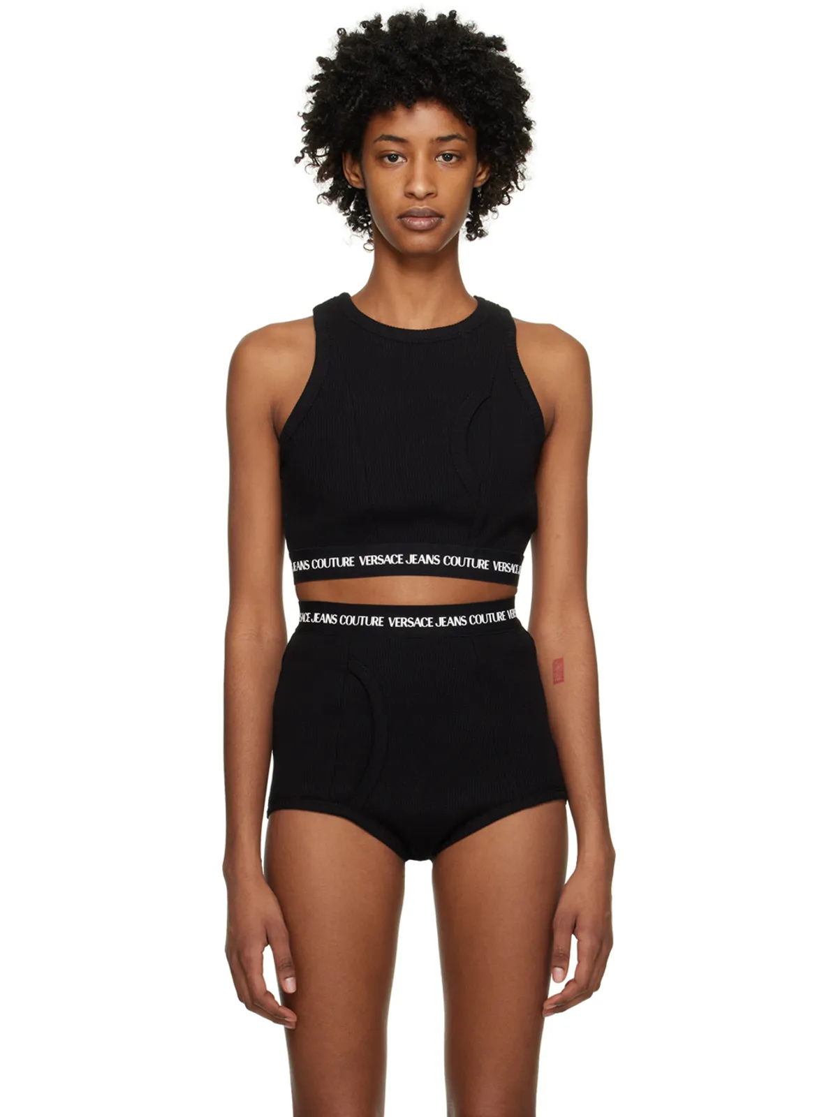 Versace Jeans Couture ボンディングロゴ トップス - 画像1