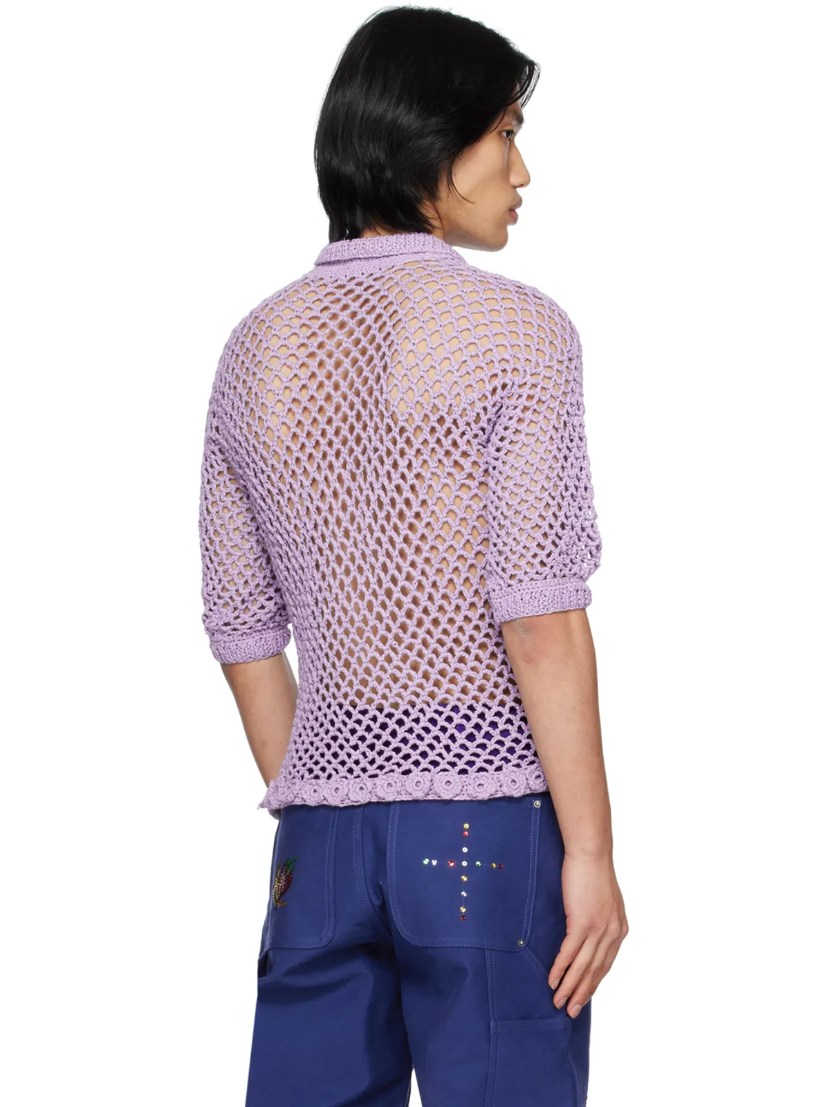 Sky High Farm Workwear フローラル ポロシャツ - 画像3
