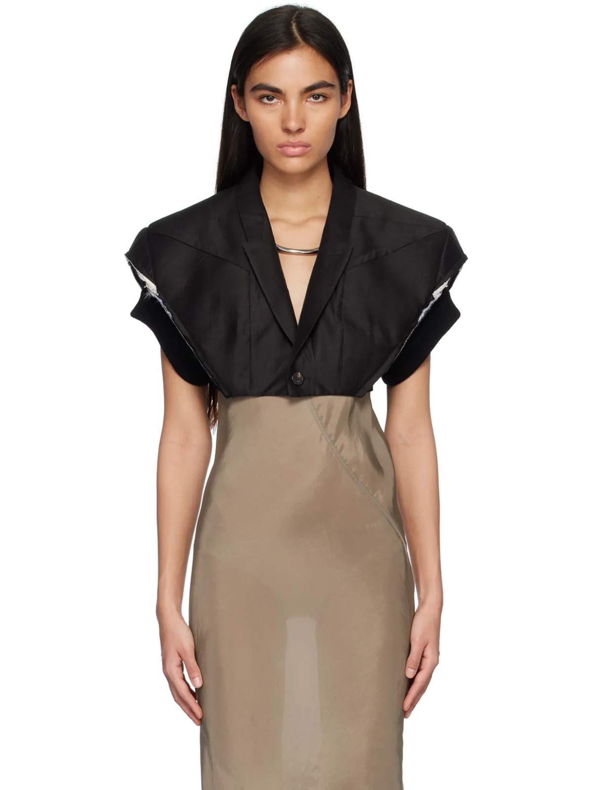 Rick Owens Micro Tatlin テーラードジャケット - 画像1