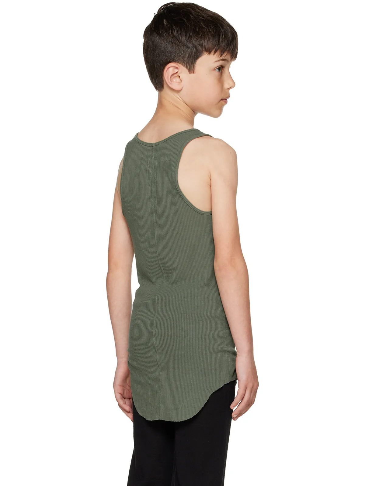Rick Owens キッズ｜ Basic リブタンクトップ - 画像3