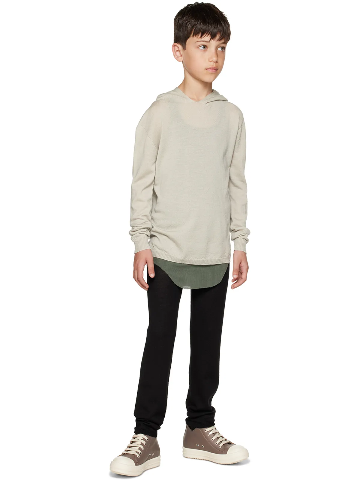 Rick Owens キッズ｜ Basic リブタンクトップ - 画像4
