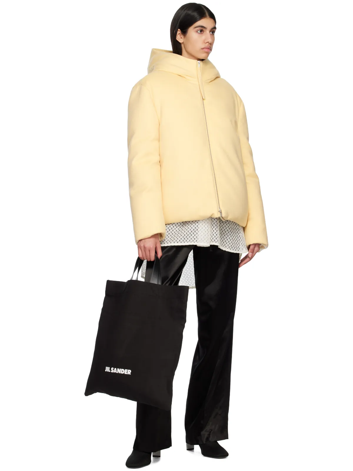 Jil Sander フード ダウンジャケット - 画像4