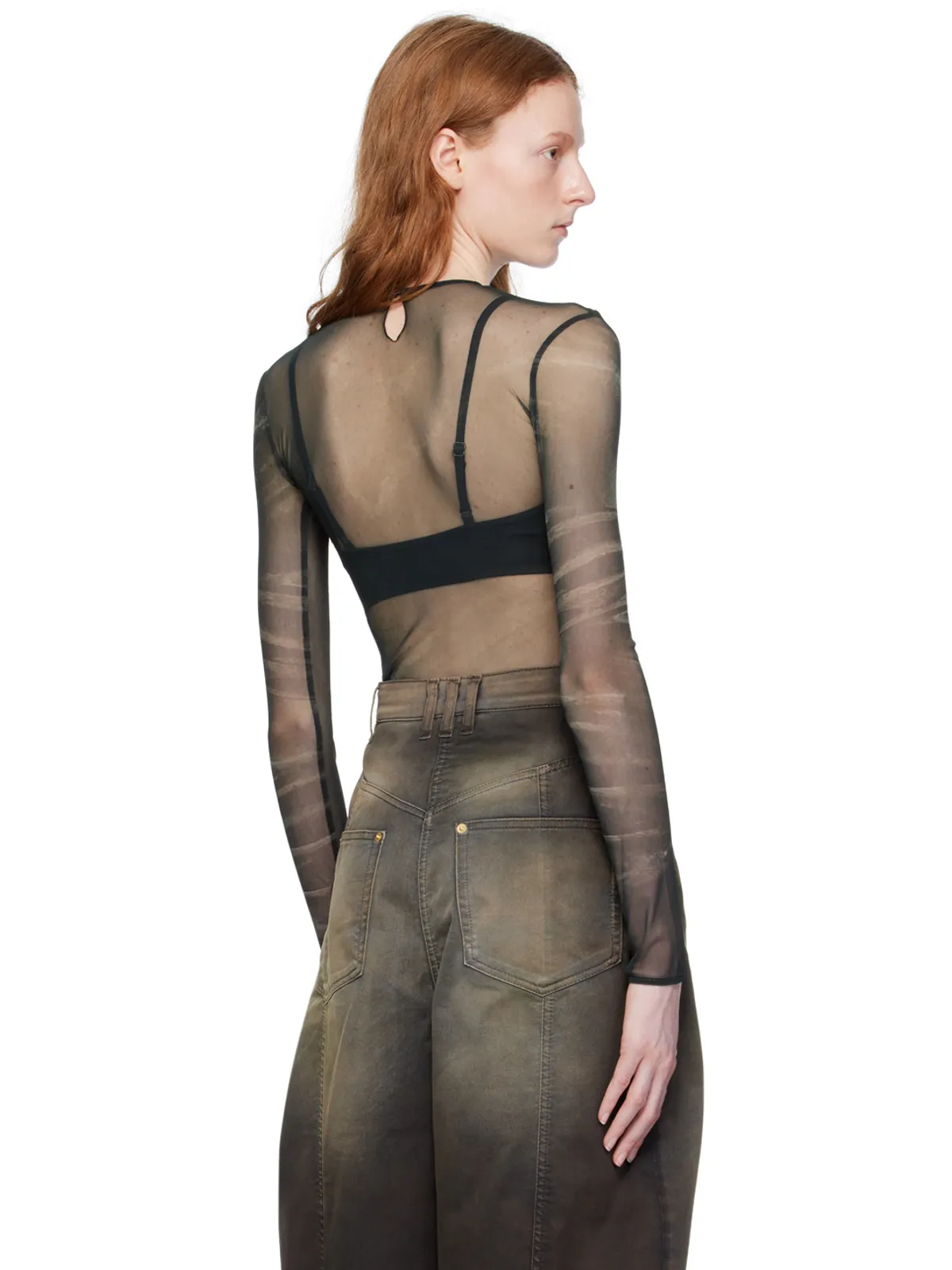 BALMAIN プリント 長袖トップス - 画像3
