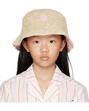 GCDS Kids キッズ｜ ロゴパッチ バケットハット - サムネイル1