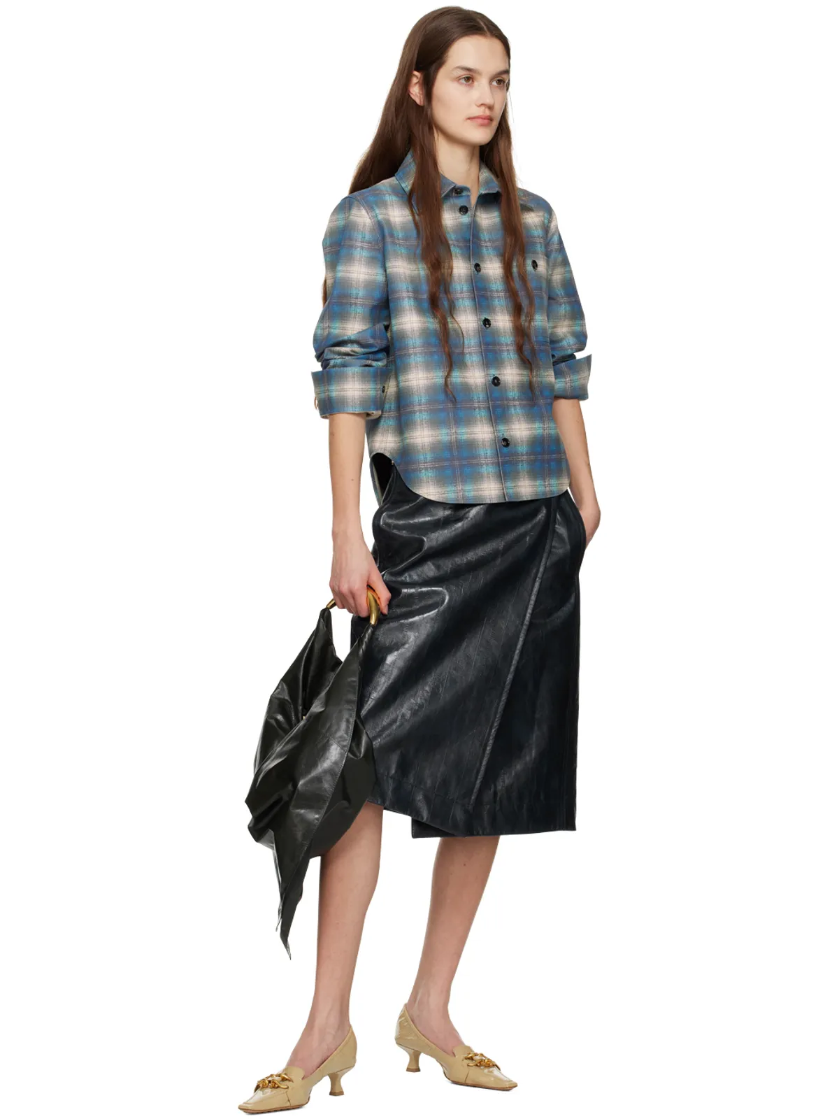 Bottega Veneta ベージュ Madame ヒール - 画像5